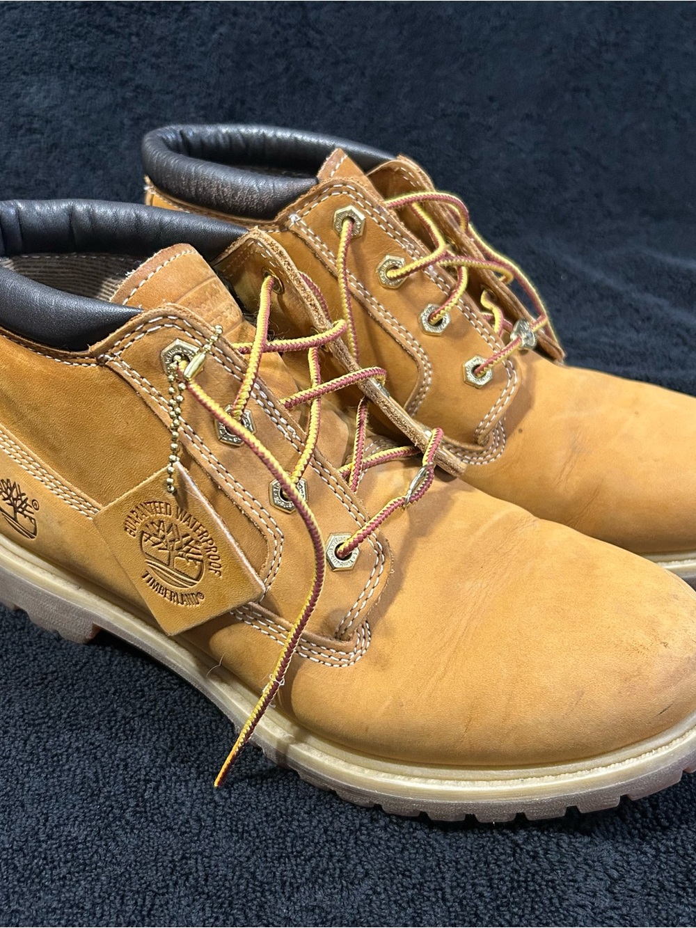 Timberland Nellie Womens Chukka Boots Size 10 M Waterproof Wheat Tan 23399